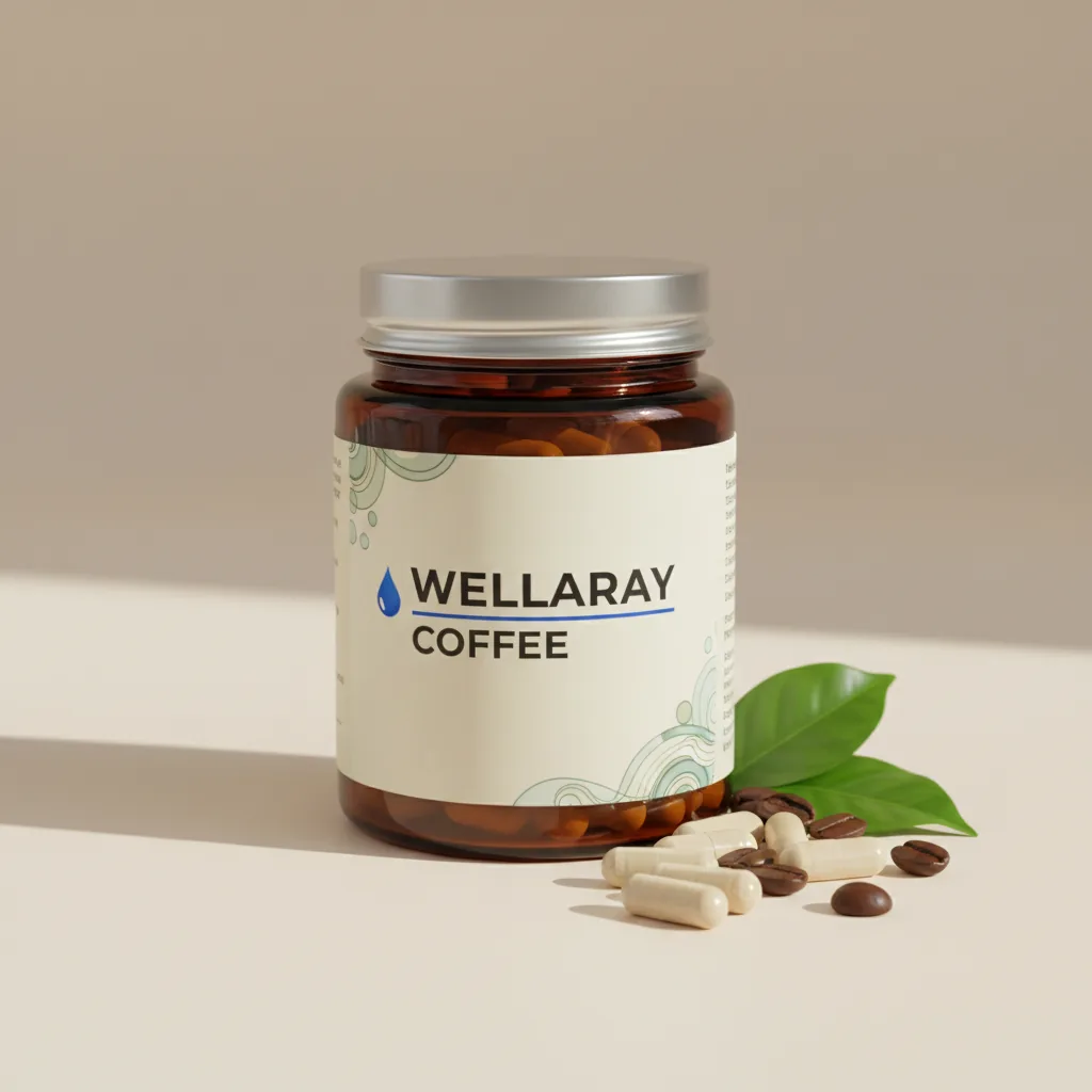 Wellaray Coffee botanical metabolism supplement box, 20 sachets